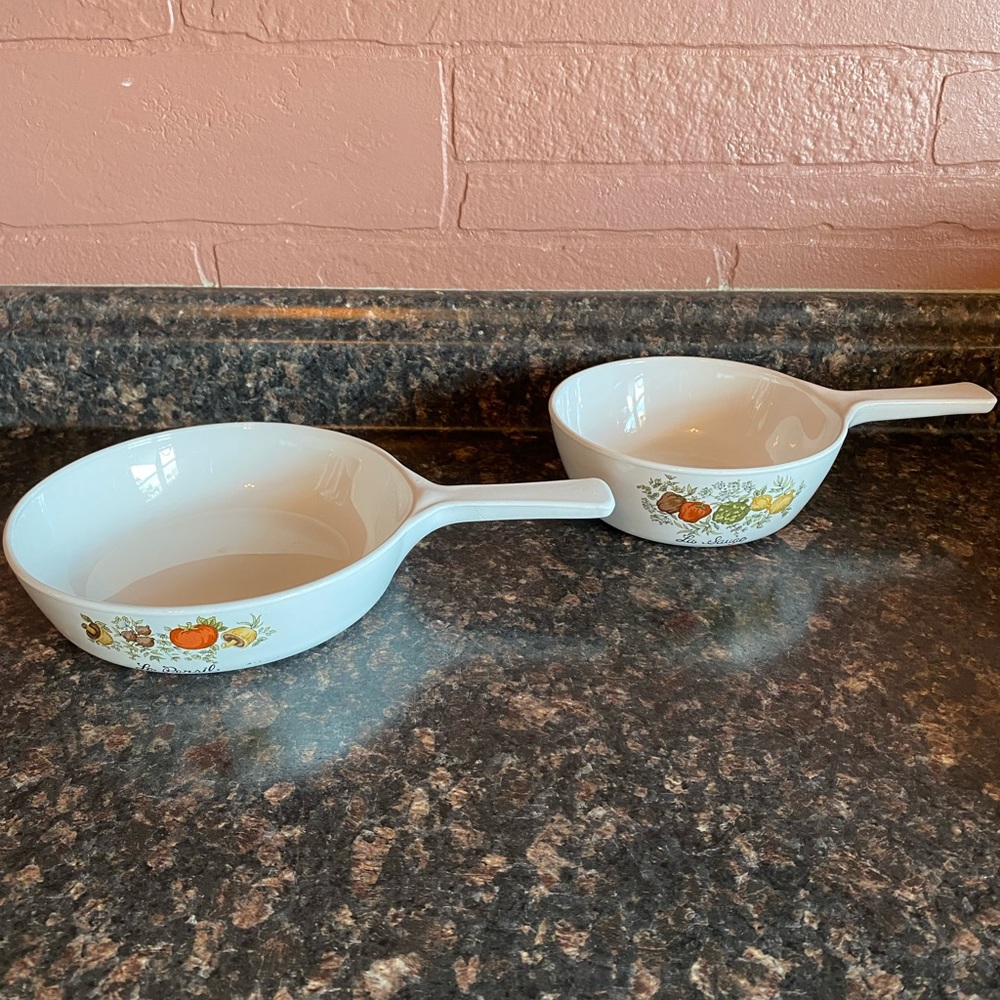 Corelle Spice of Life saucepan and pan, set